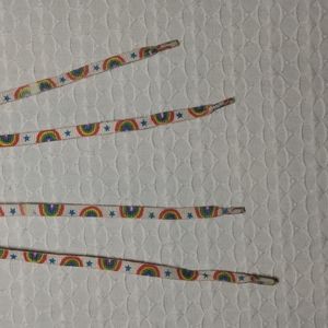 Rare Vintage Rainbow Shoelaces circa 1978